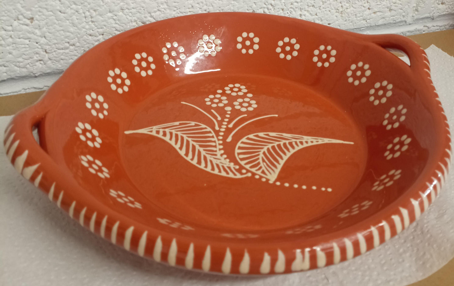 Prato de Francesinha 26x26cms