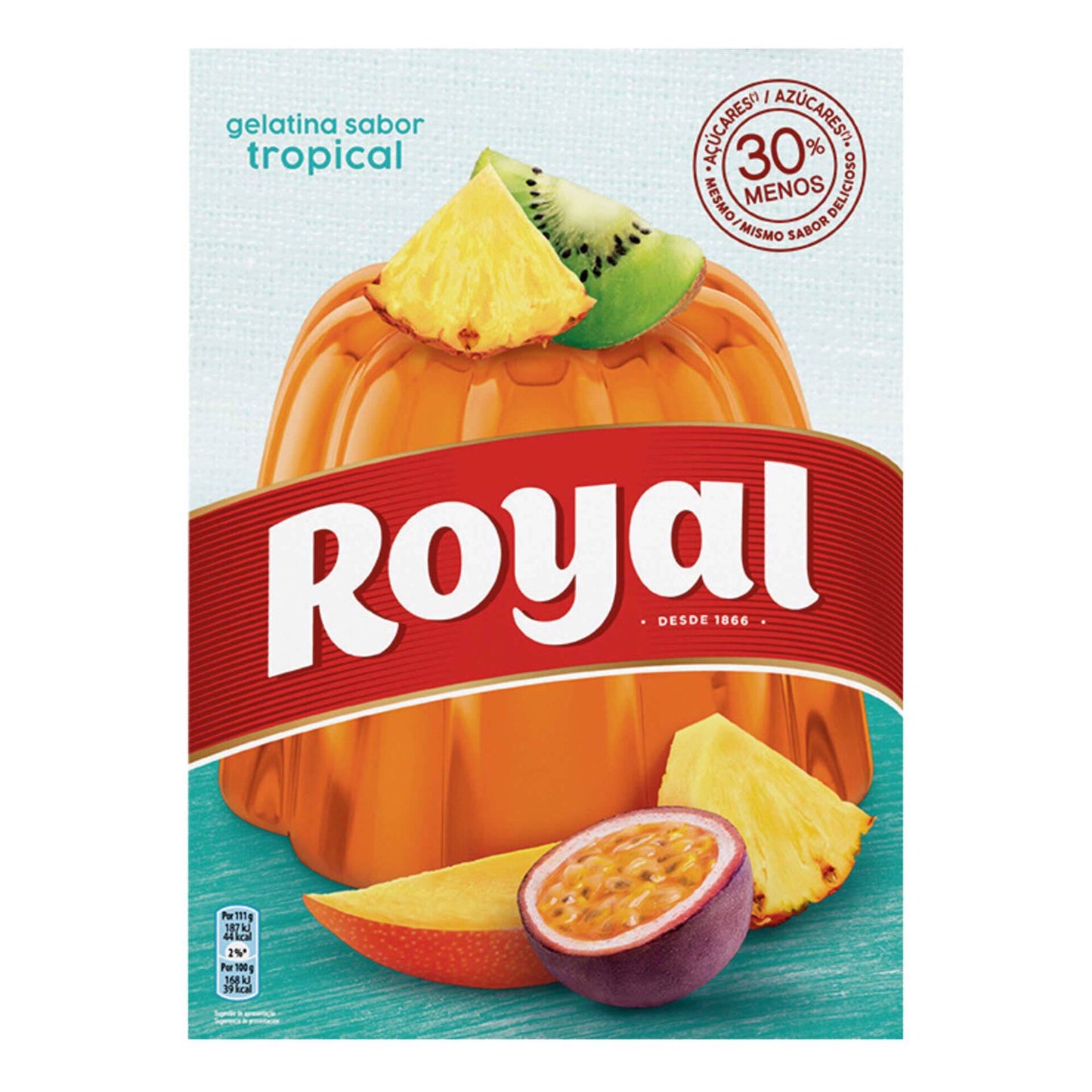Gelatina Royal Frutas Tropicales 2x57g