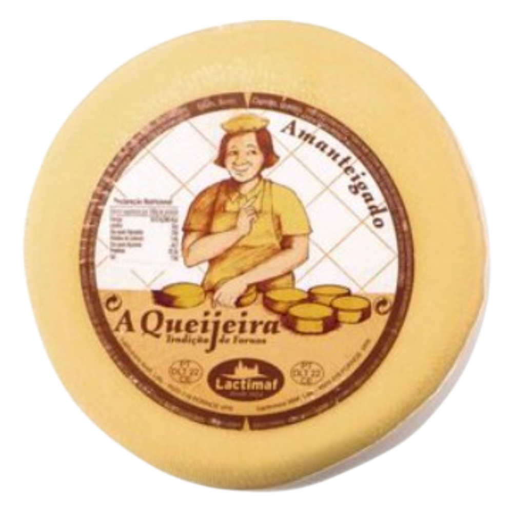 Queijo Amanteigado - Aprox. 500/600g - A Queijeira
