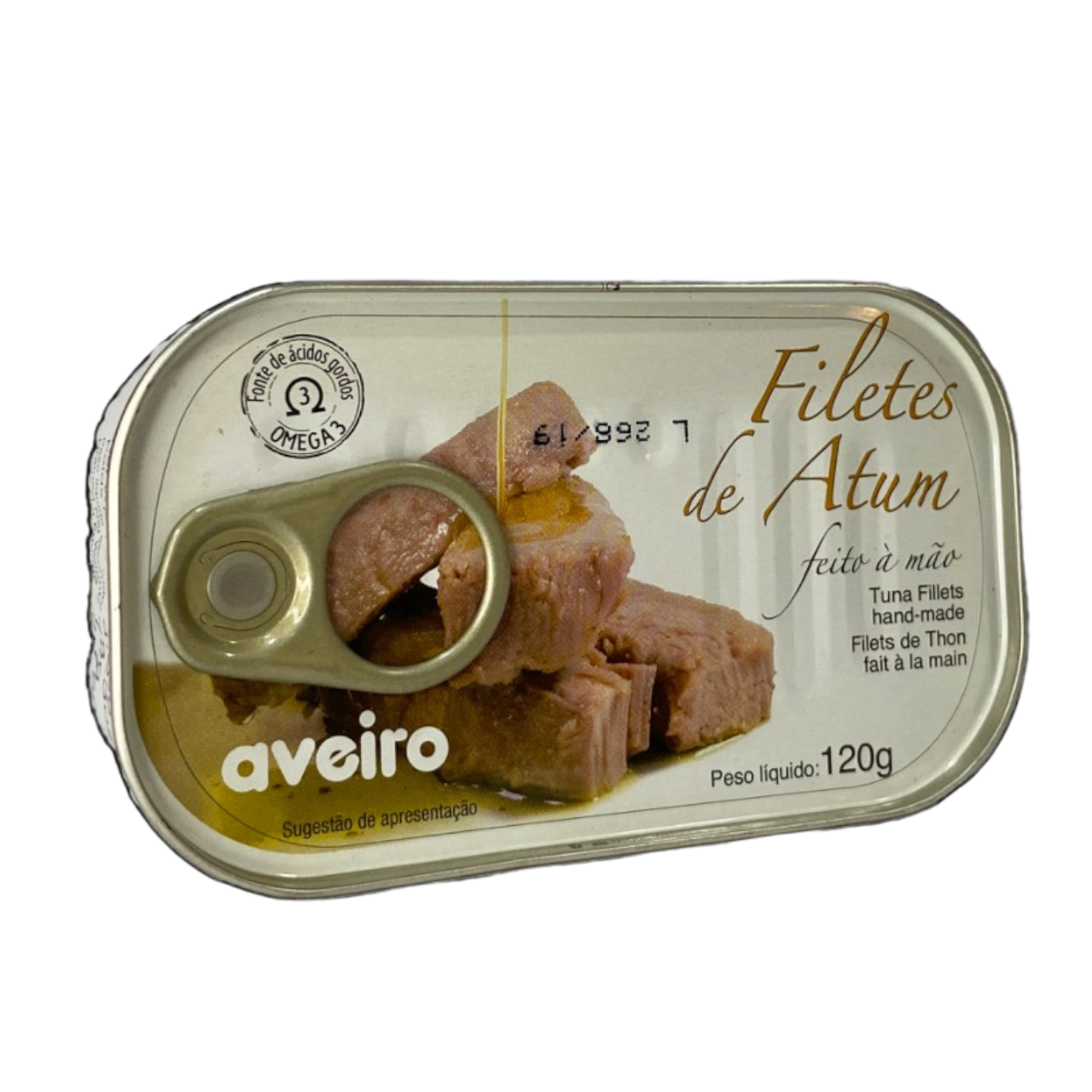 Tuna Fillets in Olive Oil 120g - Aveiro