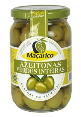 Azeitona Maçarico Verde 220 Gr.