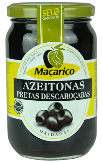 Azeitona Maçarico Preta Descaroçada 165g