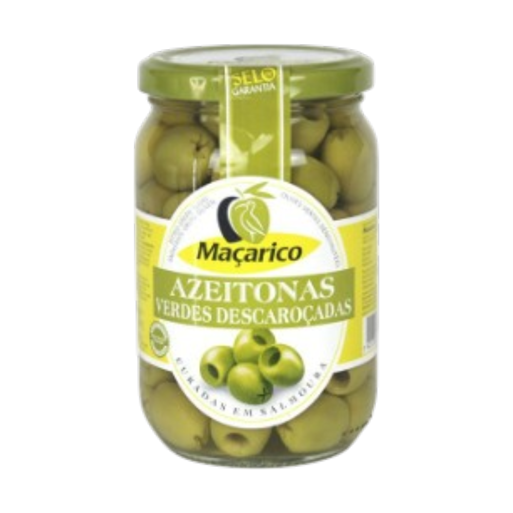 Azeitona Verde Descaroçada 165g - Maçarico