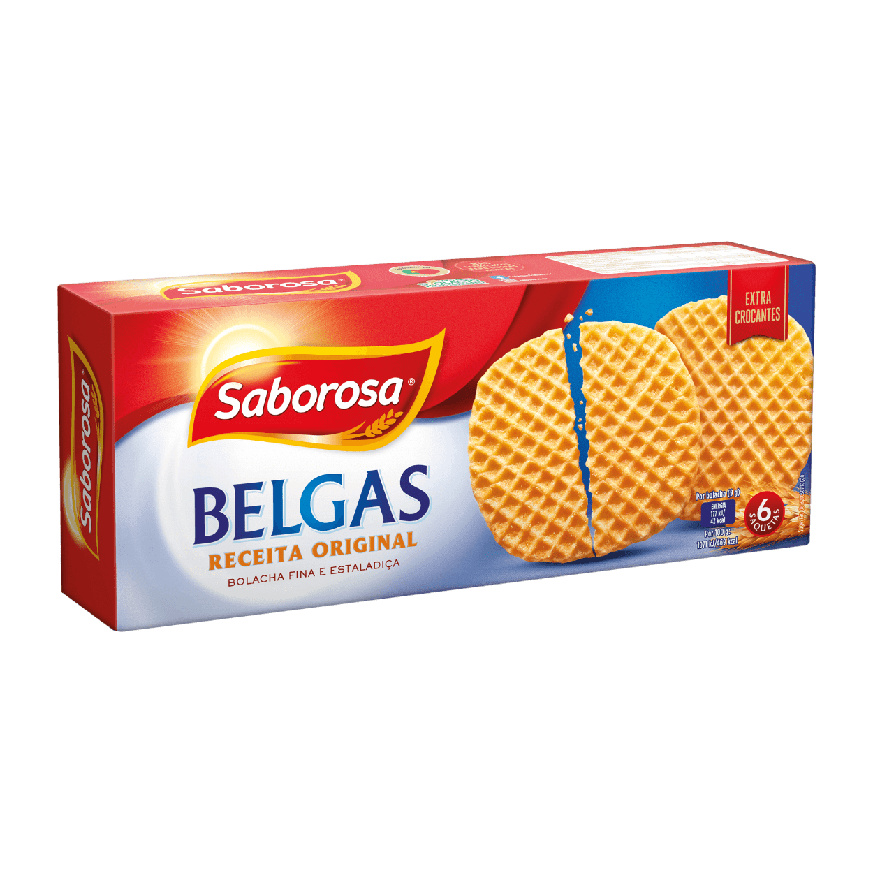 Bolachas Belgas Original 216g.
