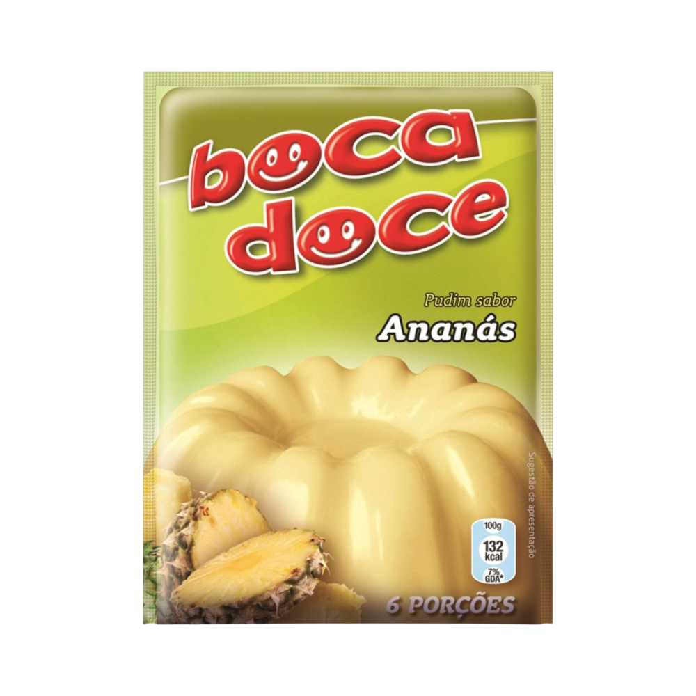 Pudim de Ananás 22g - Boca Doce