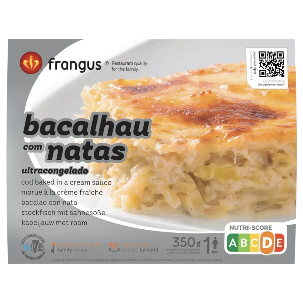 Bacalhau com Natas 350g - Frangus
