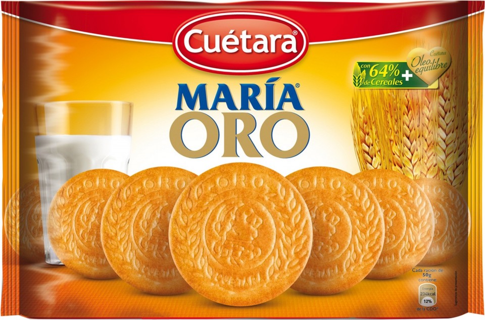 Bolacha Maria Oro 4x200gr - Cuétara