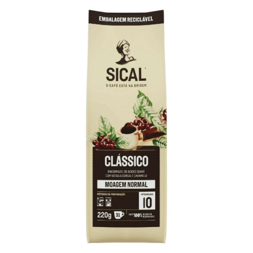 Café Molido Clásico Int 10 220gr