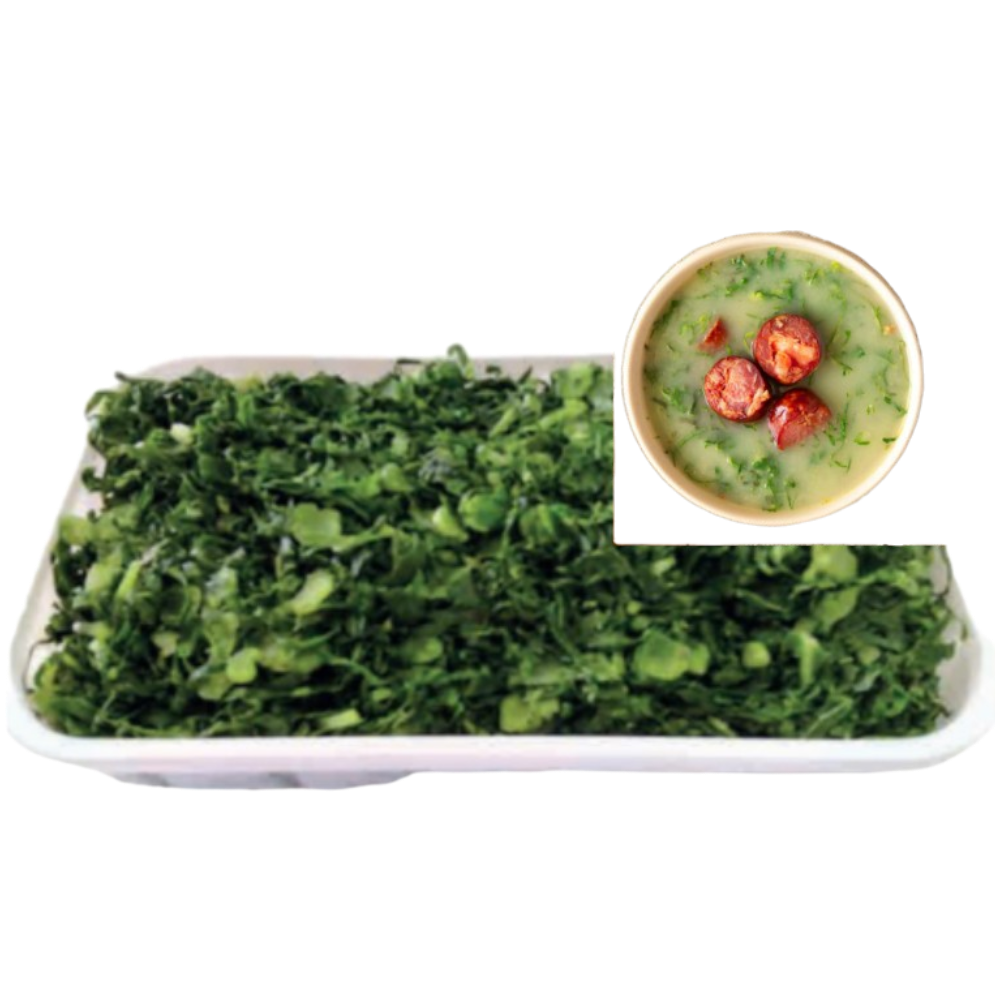 Couve Congelada p/ Caldo Verde 250g - Macrofrio