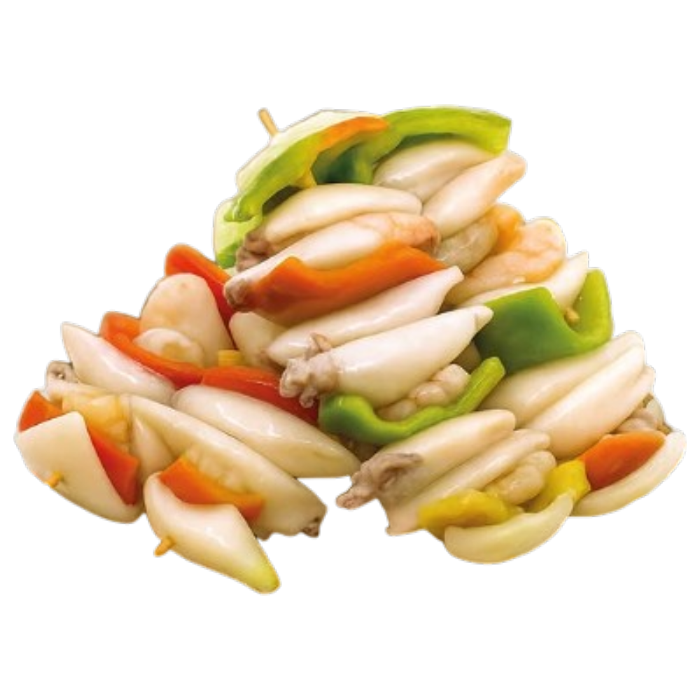 Brocheta Mixta Calamar y Camarón Covete c/2 - 520/650gr Aprox.