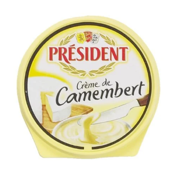 Queijo Camembert Fundido para Barrar 125gr - President