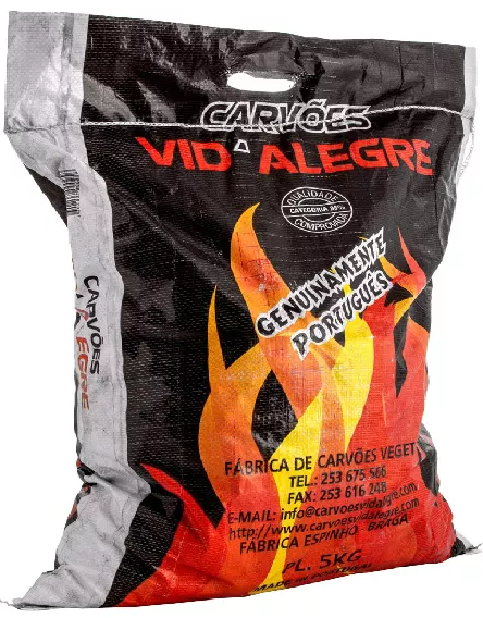 Carvao Vida Alegre 5 Kg.