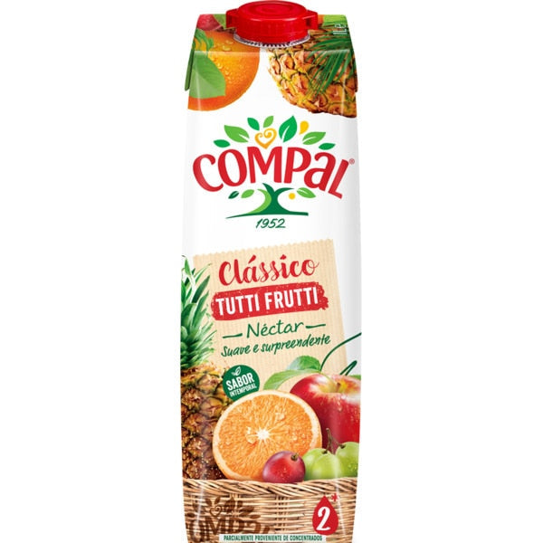 Compal Tutti-Frutti 1lt