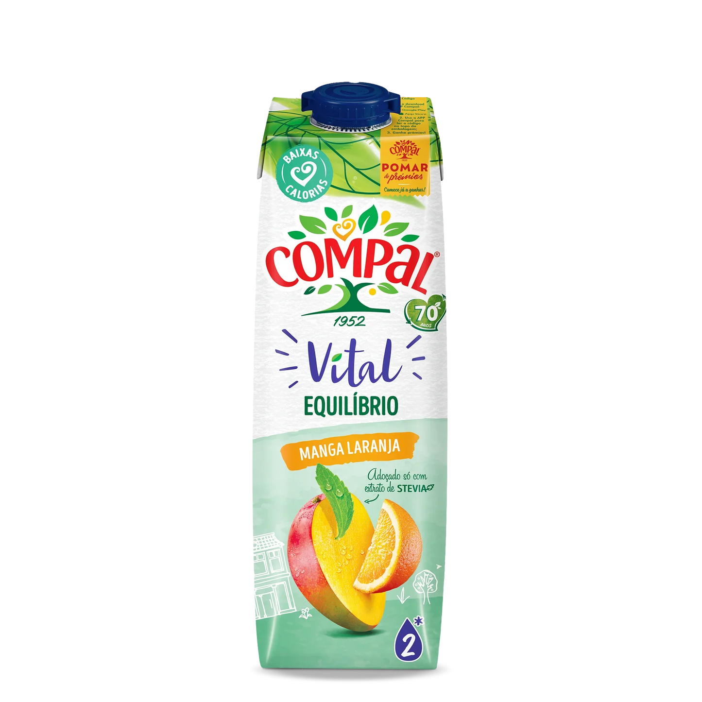 Compal Vital de Manga/Laranja 1lt