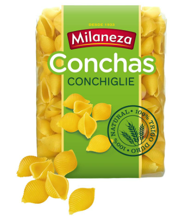 Conchas 500g - Milaneza