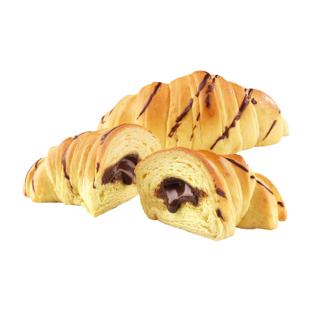 Porto Croissants with Chocolate Filling – Pack of 2