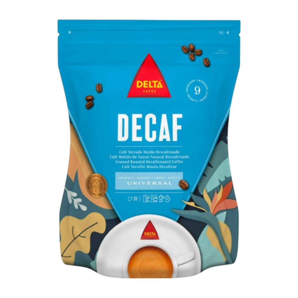Delta Universal Int. 9 Decaffeinated Roasted Ground Coffee