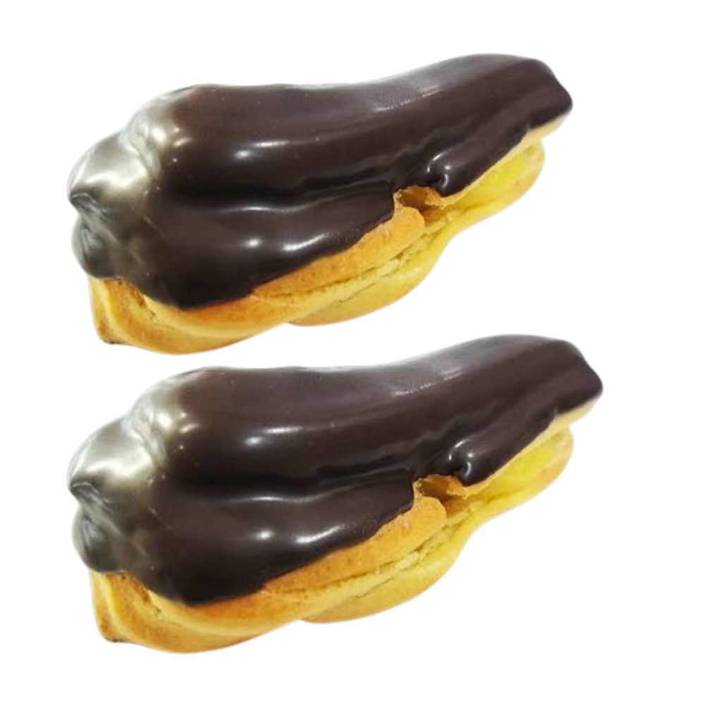 Traditional Chocolate Éclairs - Pack of 2