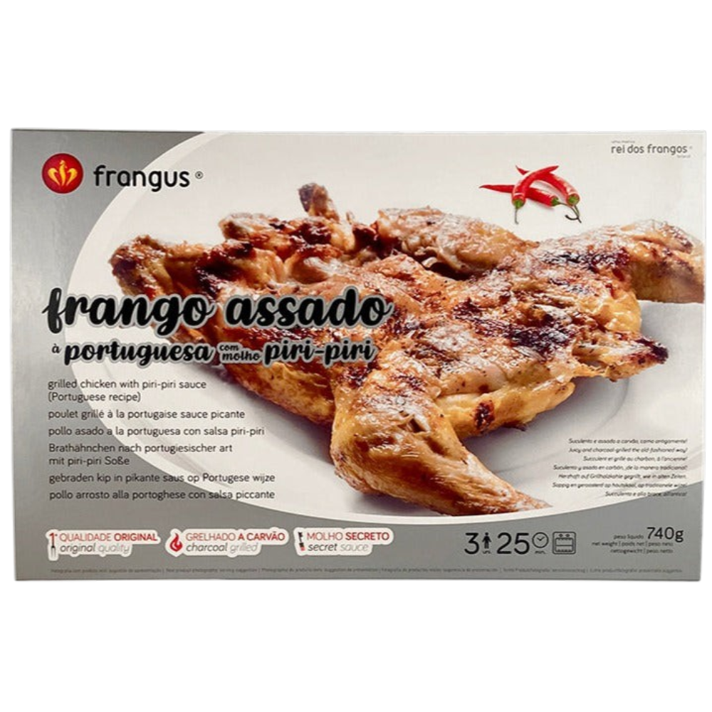 Frango Assado com Molho de Piri-Piri 740g - Frangus