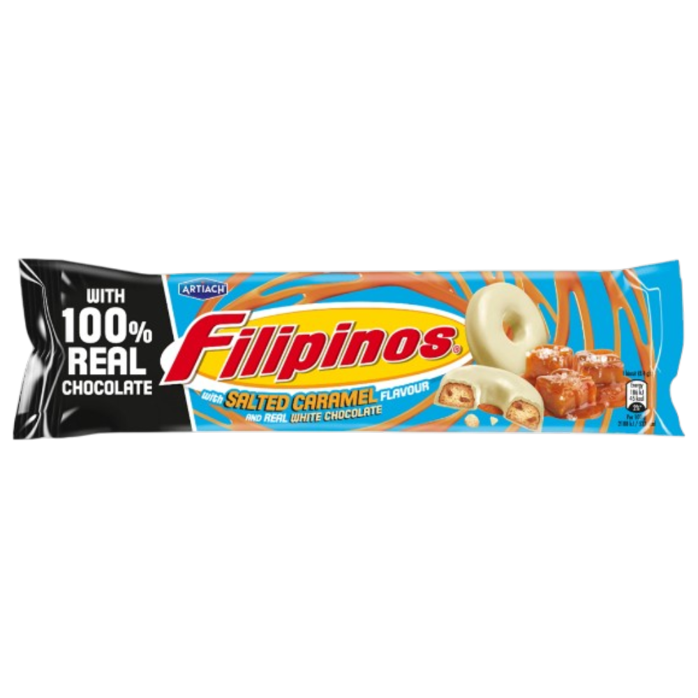 Filipinos Chocolate Blanco y Caramelo Salado