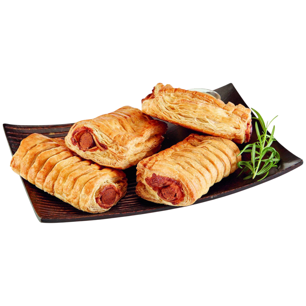 Folhado de Salsicha 6un. 360g - Macrofrio