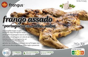 Frango Assado com Alho e Salsa 840gr - Frangus