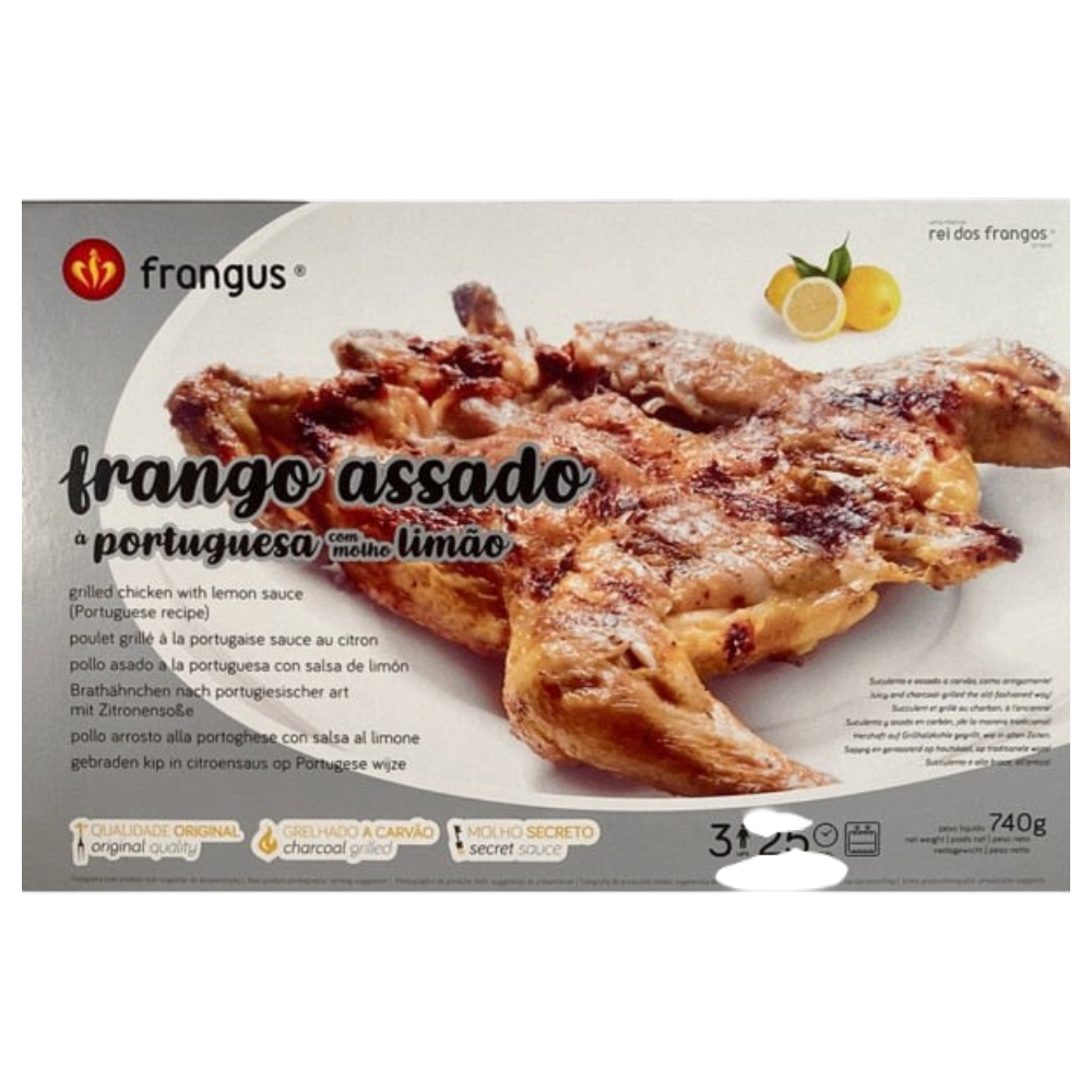 Frango Assado com Molho de Limão 740g - Frangus