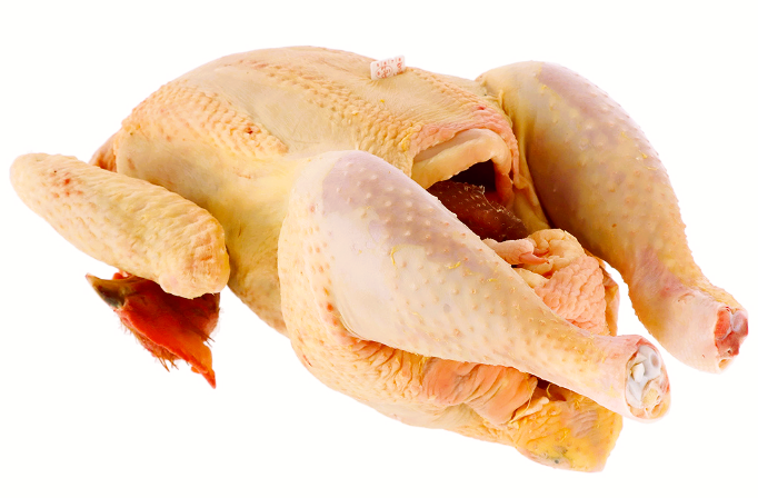 Frango do Campo Inteiro c/ miudos e Sangue 2.6kg Aprox.