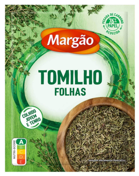 Tomilho em Folhas 11gr - Margão