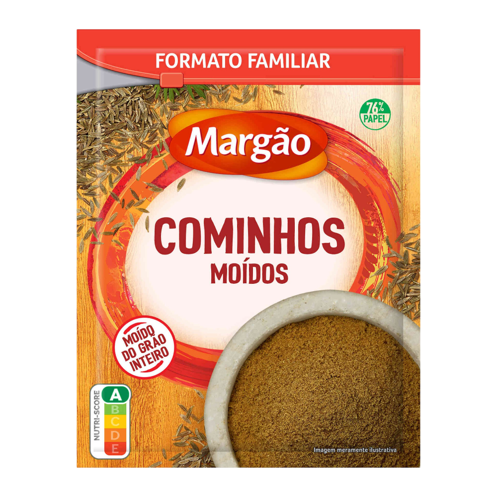 Cominhos Moido 50g - Margão