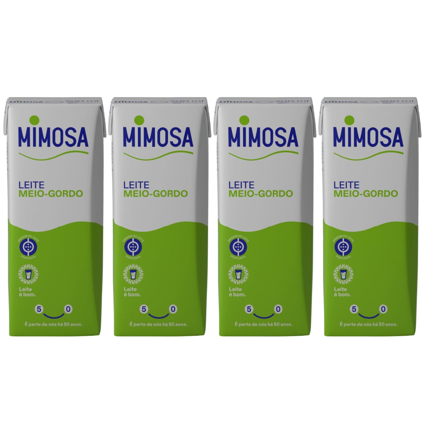 Mimosa Semi-Skimmed Milk 4x200ml