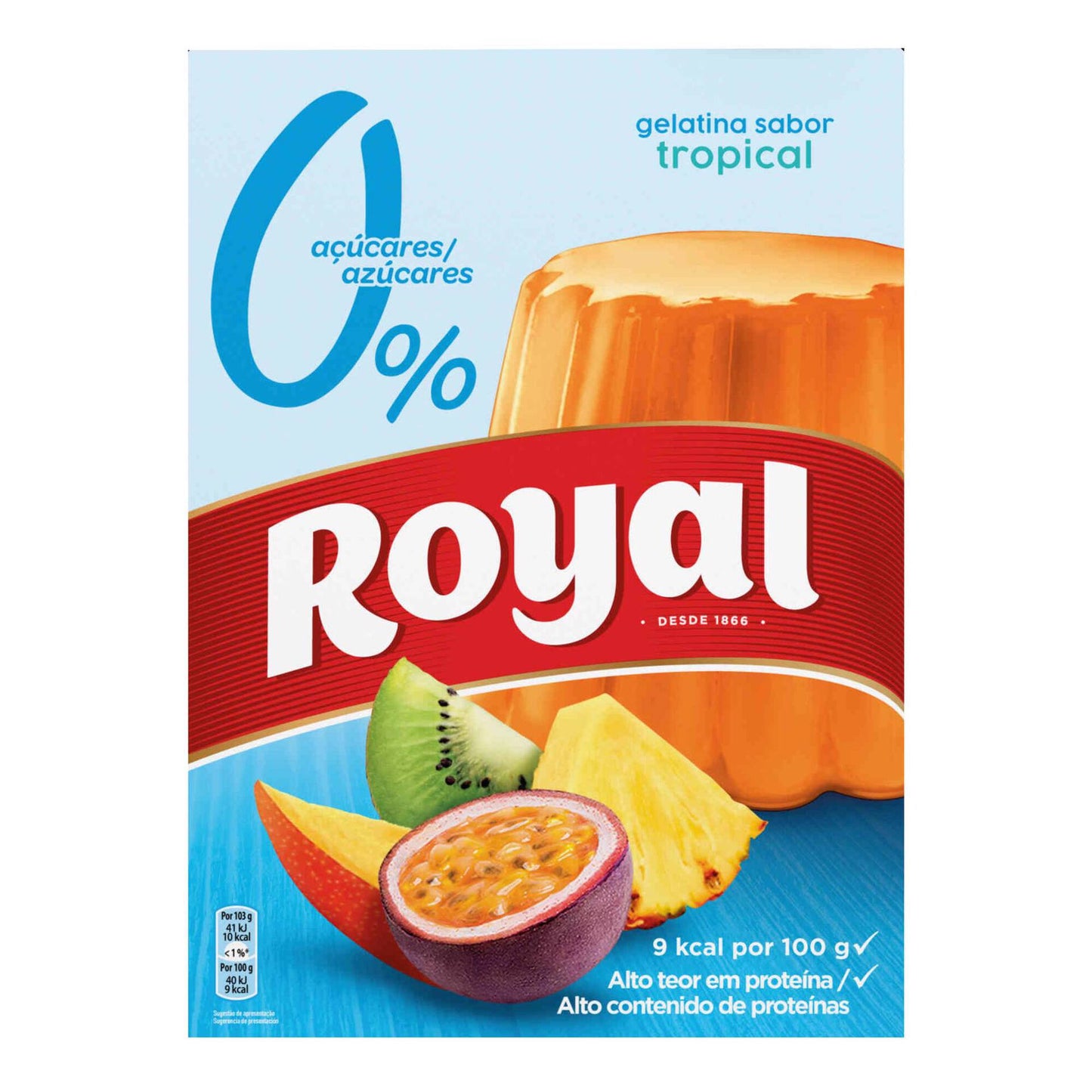 Royal 10 Kcal Tropical Fruit Gelatin 31g