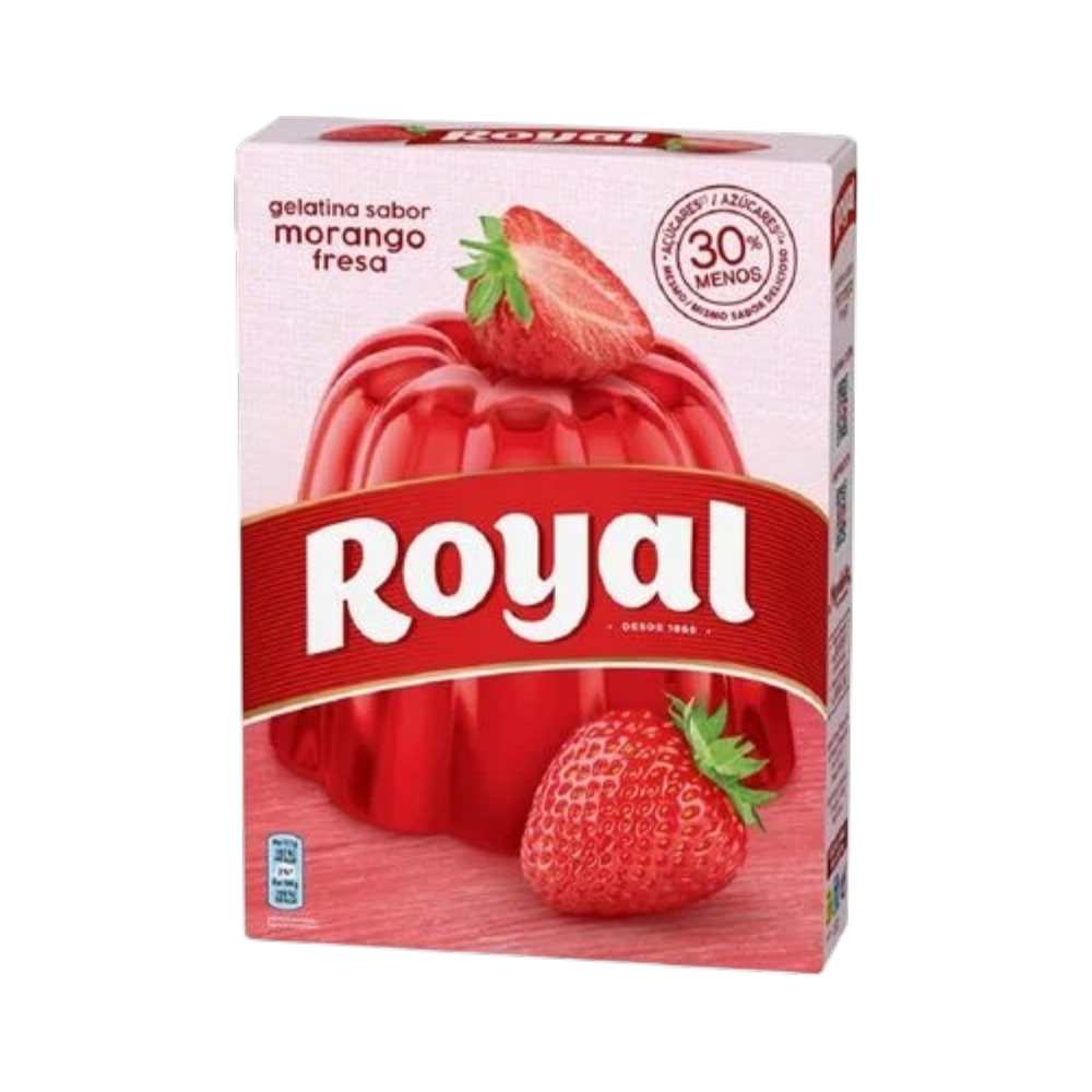 Royal Strawberry Jelly 2x57g