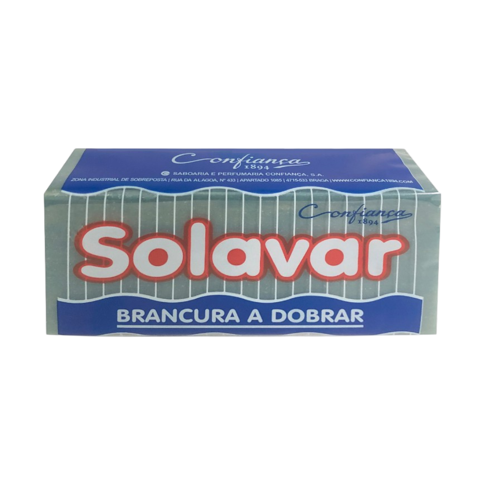 Solavar Blue Soap 400g - Confiança