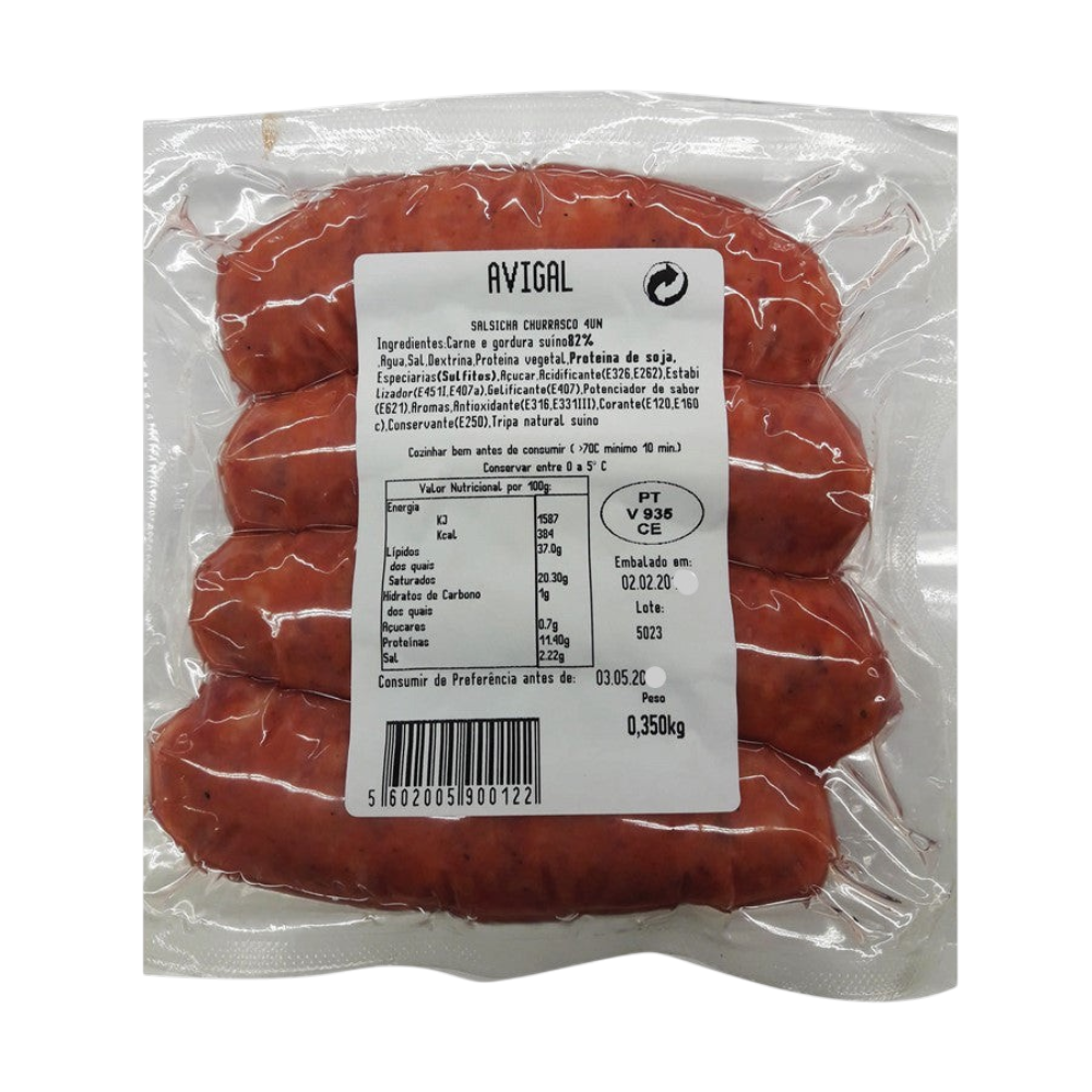 Salsicha Toscana 350g Aprox. - Avigal