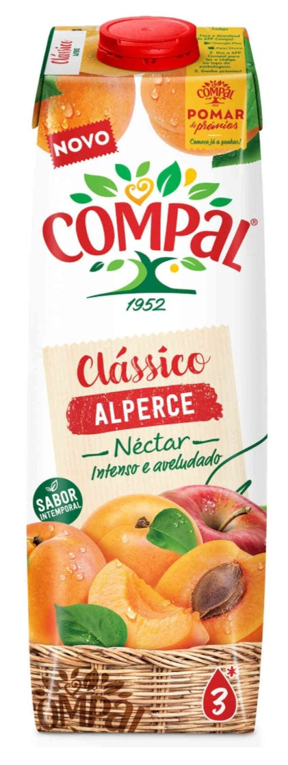 Compal Clássico Alperce 1L