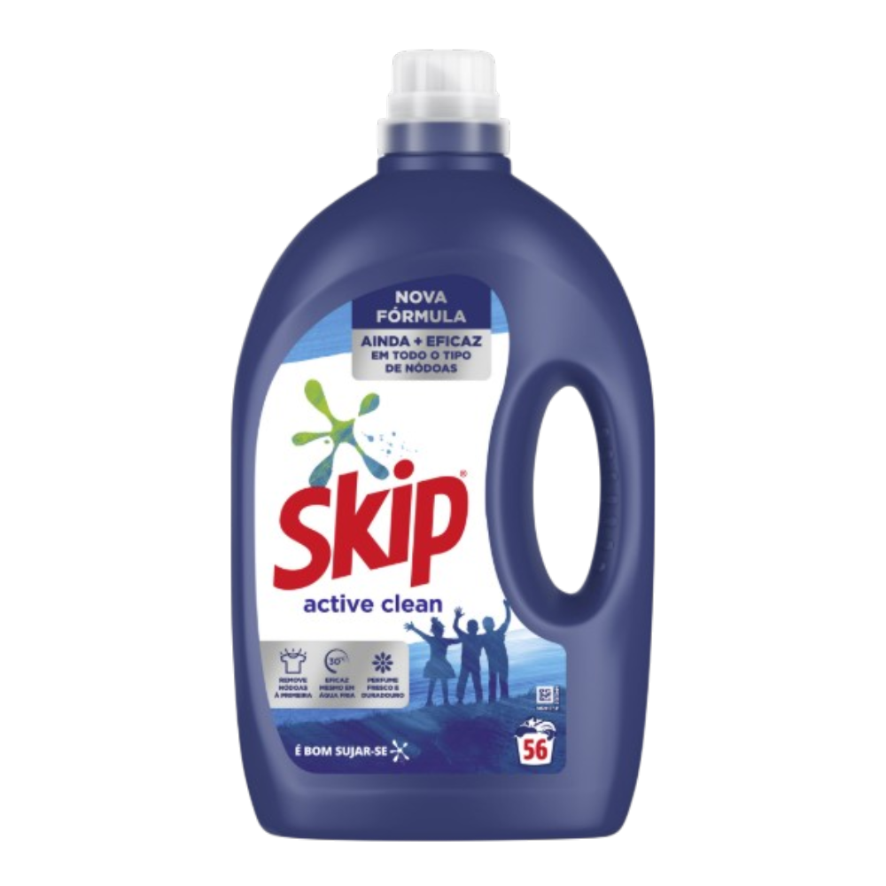 Detergente de Lavadora Líquido Active Clean 56 Dosis - Skip
