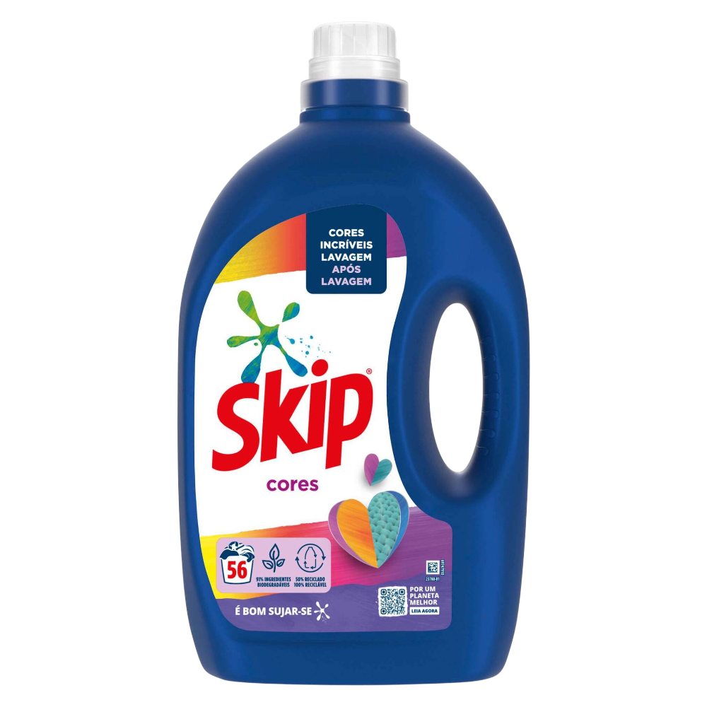 Detergente de Lavadora Líquido Active Clean 56 Dosis - Skip
