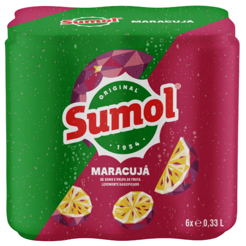 Sumol de Maracujá 6x330ml