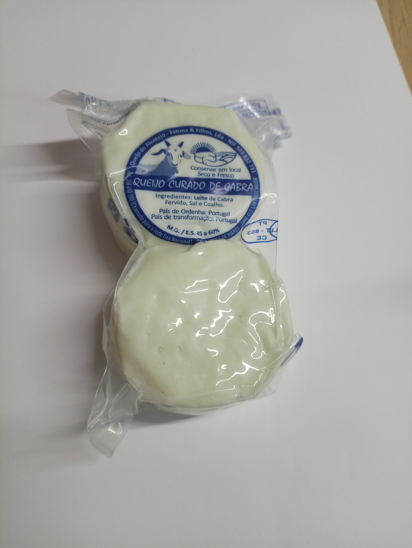Queijo de Cabra Curado 200gr Aprox. - Alentejo