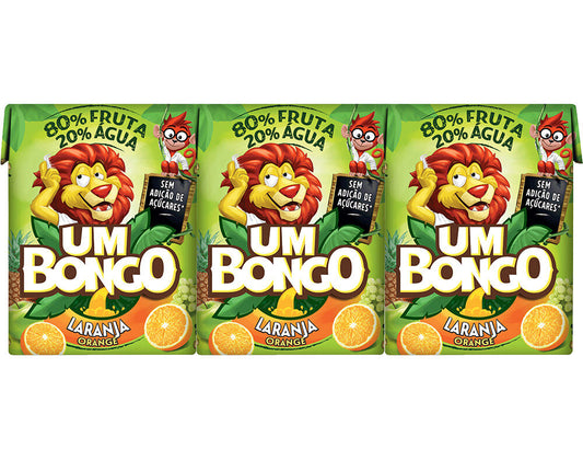 Néctar Um Bongo Laranja 3x200ml