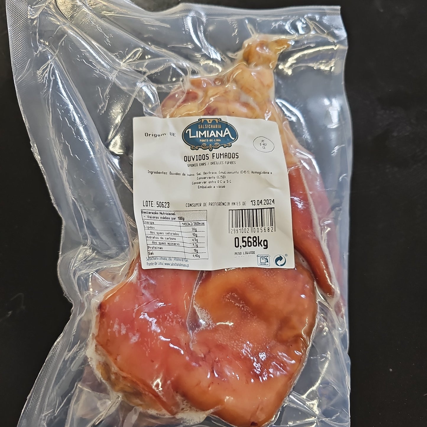 Ouvidos Fumada Limiana 650/750gr Aprox.
