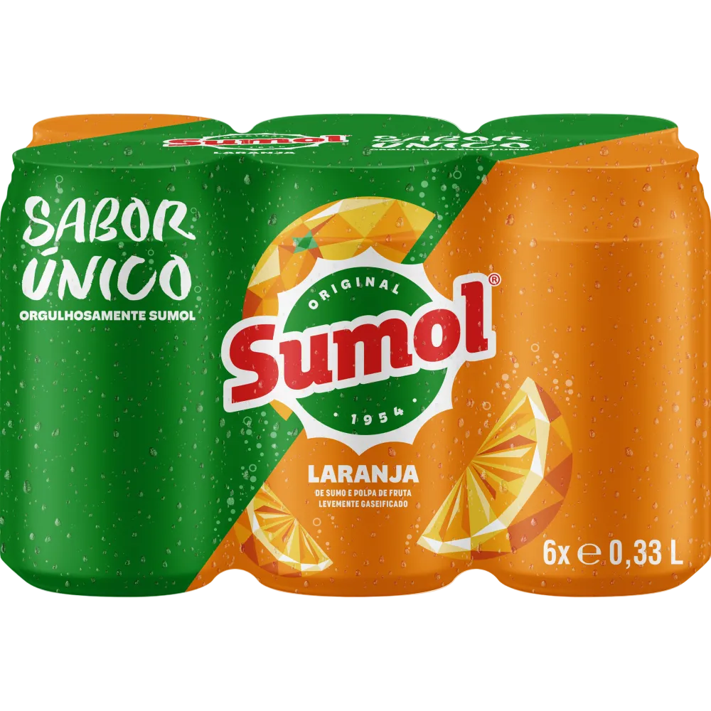 Sumol de Laranja 6x330ml