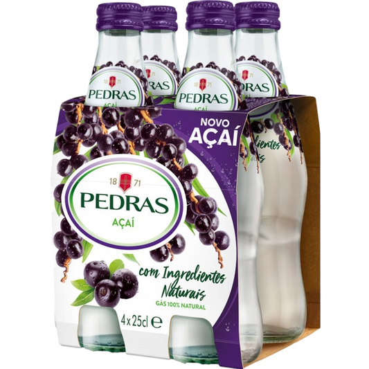 Pedras Salgadas Açaí Water 4x25cl