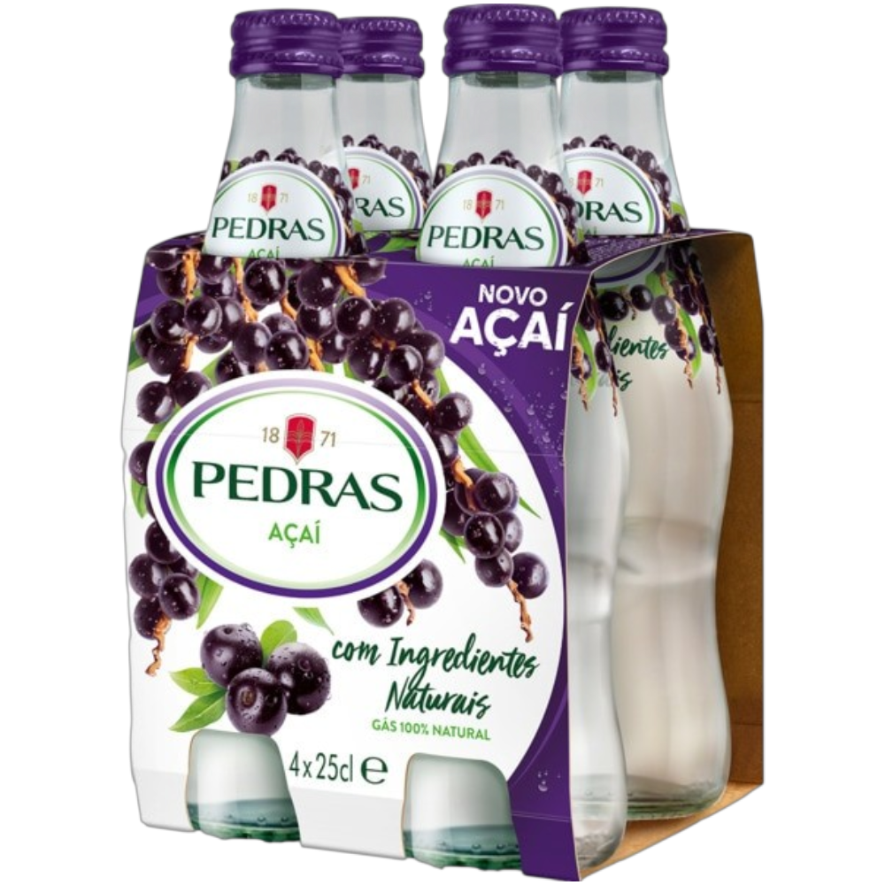 Água das Pedras Salgadas Açaí 4x25cl