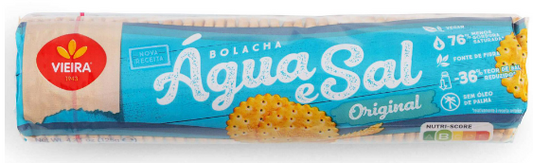 Bolacha Agua e Sal Vieira de Castro 125gr