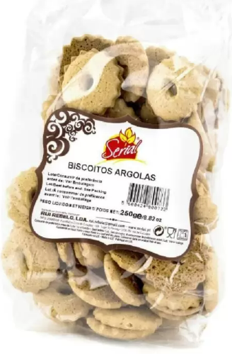 Biscoitos Argolas Serial 250 Gr.
