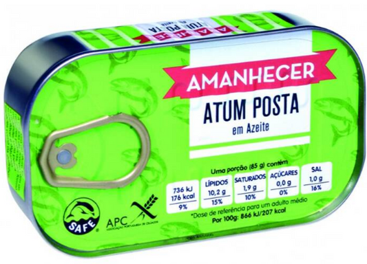 Atum Posta em Azeite 120g. - Amanhecer