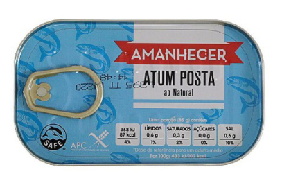Atum Posta ao Natural 120g. - Amanhecer