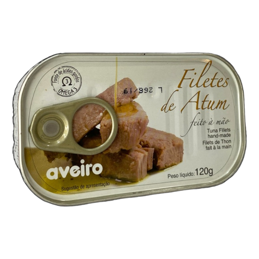 Filetes de Atún en Aceite de Oliva 120g - Aveiro